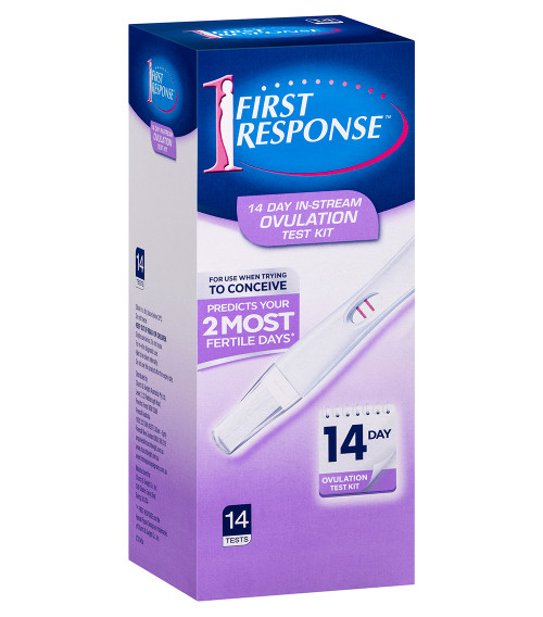 First Response 14 day Ovulation Kit. Predict your 2 most fertile days.