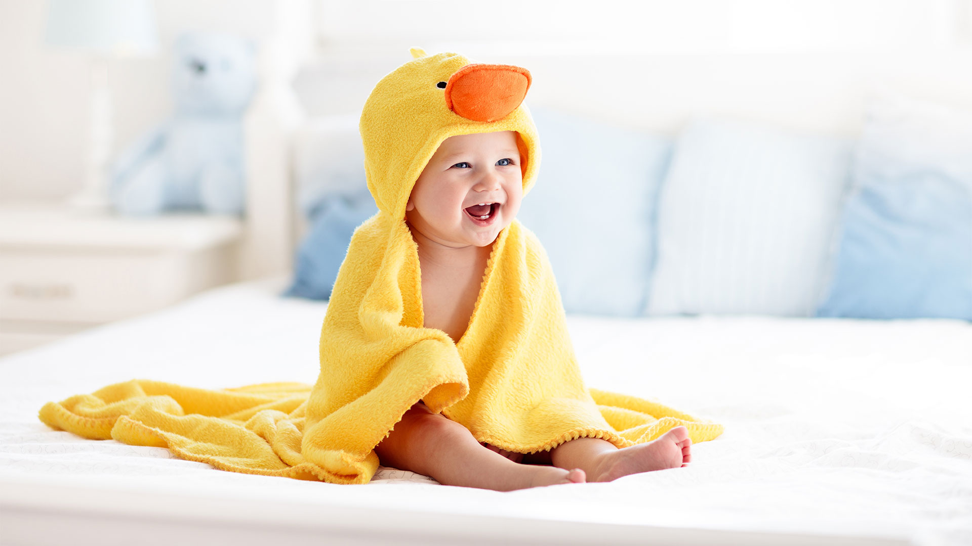Baby Hair Care: Washing and drying your baby's hair without the tears  