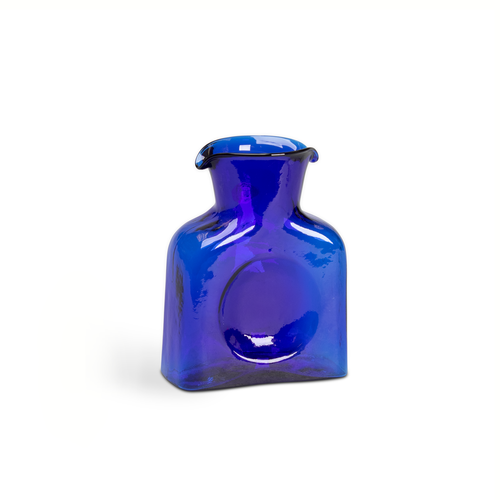 Blenko Cobalt Mini Glass Pitcher - Monticello Shop