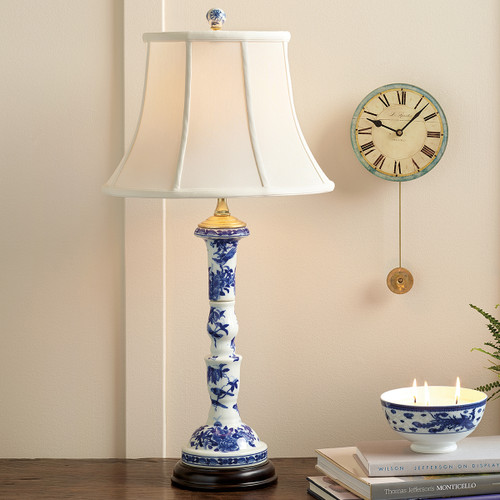 Blue and White Mini Lamp - Monticello Shop