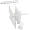 Brabantia White Pullout Clothes Line Airer