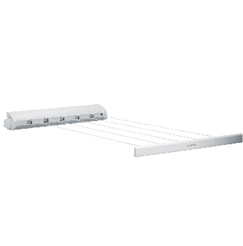Brabantia White Pullout Clothes Line Airer Brabantia White Pullout Clothes Line Airer