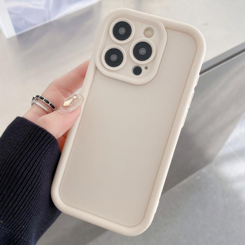 For iPhone 14 Pro, For iPhone 14 Pro Max, For iPhone SE 2022 / 2020 / 8 / 7 Shockproof Frame Frosted Precise Hole TPU Phone Case