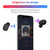 A10 TWS Space Capsule Shape Wireless Bluetooth Earphone with Magnetic Charging Box & Lanyard, Support HD Call & Automatic Pairing Bluetooth
