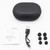 JHO-A9 TWS  Wireless Hanging Ear Type Bluetooth Earphone with Charging + Storage Integrated Zipper Bag, Support Voice Control