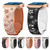 Bauhinia Two-color Embossed Silicone Watch Band