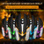 iMICE V6 LED Colorful Light USB 6 Buttons 3200 DPI Wired Optical Gaming Mouse for Computer PC Laptop