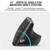 Logitech MX Vertical 4000DPI USB-C / Type-C + Unifying + Bluetooth Three-mode Ergonomic Wireless Vertical Optical Mouse