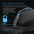 ZELOTES F36A 6-Buttons Vertical Grip Ergonomic Rechargeable Wireless Mouse