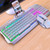 YINDIAO V2 Mechanical Feel Gaming Keyboard Mouse Set (Black Orange Yellow Light)