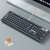 LANGTU LT104 Mechanical Keyboard Backlight Display Flexible DIY Keyboard