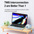 EWA A132 Portable Mini Stereo Wireless Bluetooth Speaker