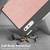 Lenovo Yoga Tab Plus Custer Pure Color 3-folding Leather Smart Tablet Case(Rose Gold)