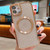 For iPhone 11 - 16 Pro Max Electroplating Pure Color Glitter Powder MagSafe Phone Case