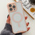 For iPhone 11 - 16 Pro Max Colorful Two-Color Lens Film MagSafe Magnetic Horn Acrylic+TPU Case