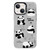 For iPhone 11 - 16 Pro Max Electroplated Silver Series PC Protective Phone Case
