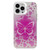 For iPhone 11 - 16 Pro Max Electroplated Silver Series PC Protective Phone Case