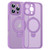 For iPhone 11 - 16 Pro Max Matte Texture 360 Degree Rotary Tone Holder MagSafe Phone Case