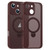 For iPhone 11 - 16 Pro Max Matte Texture 360 Degree Rotary Tone Holder MagSafe Phone Case