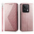 For Xiaomi & Redmi Models Cubic Grid Calf Texture Magnetic Leather Phone Case