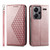For Xiaomi & Redmi Models Cubic Grid Calf Texture Magnetic Leather Phone Case