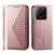 For Xiaomi & Redmi Models Cubic Grid Calf Texture Magnetic Leather Phone Case