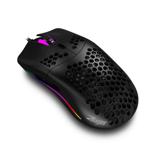 ZELOTES C7 7-buttons RGB Lighting Hollow Computer Office Wired Mouse