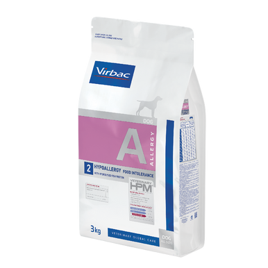 HPM DOG HYPOALLERGY A2 3KG Virbac B2B UK Production