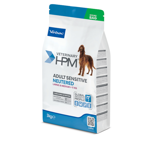 HPM NEUTERED SENSITIVE DIGEST ADULT DOG 3KG LARGE & MEDIUM