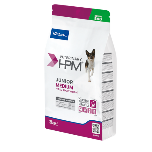 HPM JUNIOR DOG 3KG MEDIUM