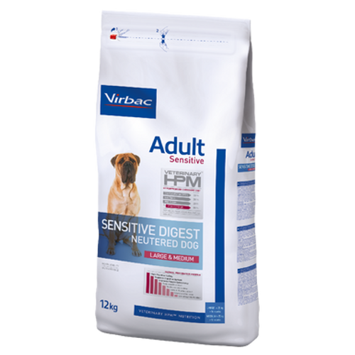 HPM NEUTERED SENSITIVE DIGEST ADULT DOG 12KG LARGE & MEDIUM