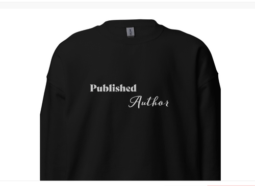 Published Author Embroidered Sweatshirt