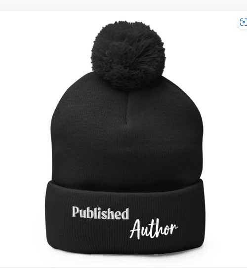 Published Author Pom Beanie