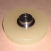 Sodick Urethane Tension Roller with (2) cap screws and (2) tapped; #3051534