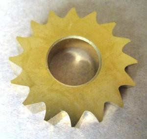 Charmilles Carbide Cutter w/ tin coating for extended life #434447T