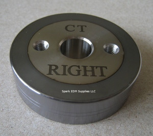 Charmilles Wire Drive Roller for Tim Head with 4-grooves (Right side) - Extended Life version,TiAIN coated; #130003173 (old #449329)