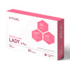 lady 3 plus peptide bioregulator by vitual, 20 capsule box