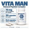 Vita Man – Natural Peptide Bioregulator Complex 30 Capsules