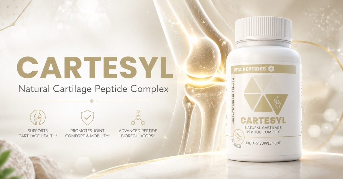 The Natural Cartilage Peptide Bioregulator - Cartesyl
