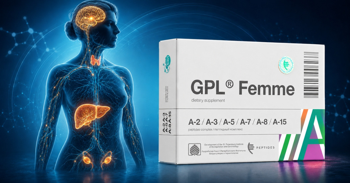 GPL Femme Peptide Bioregulator Complex | Women’s Wellness