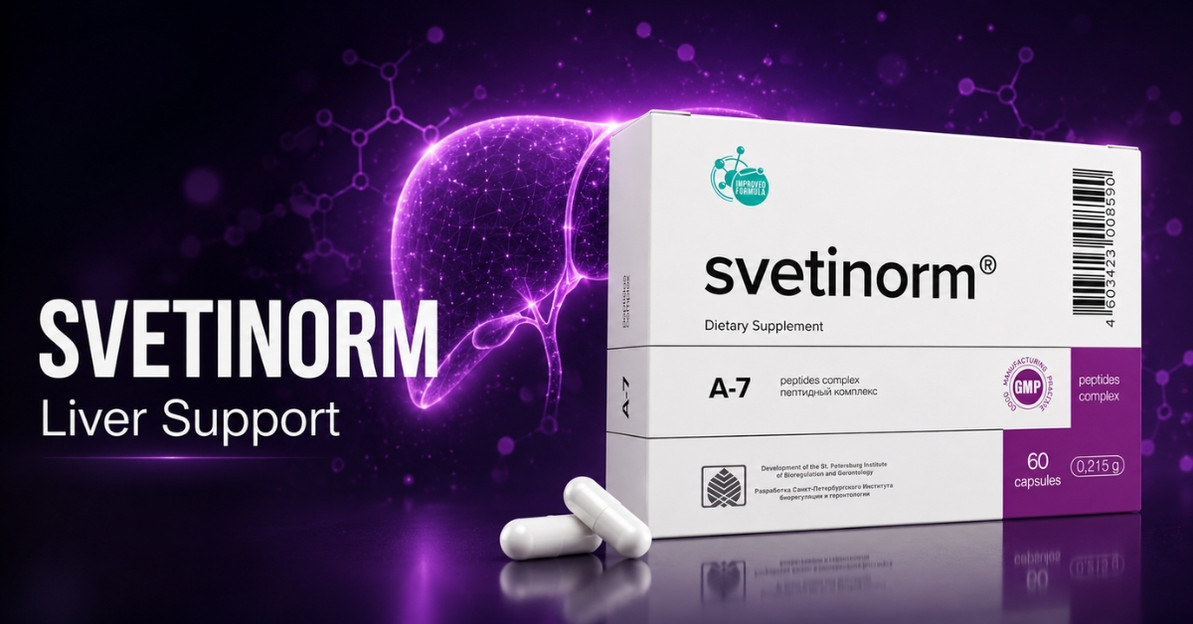Svetinorm A-7 Natural Liver Peptide Bioregulator