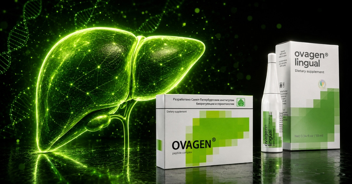 Ovagen - A Closer Look at the Liver Peptide Bioregulator