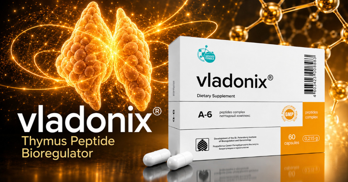 Vladonix A-6 Natural Thymus Peptide Bioregulator Guide
