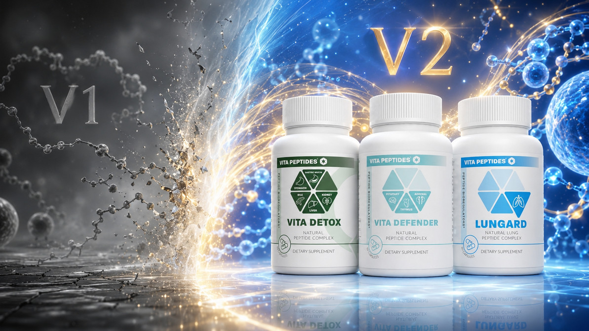 V1 vs V2 Peptide Bioregulators | Understand the Difference