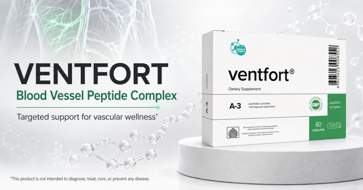 Ventfort A‑3 Blood Vessels Peptide Bioregulator Guide