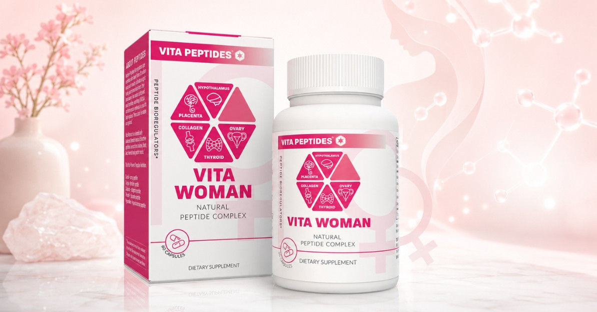 Natural Peptide Bioregulator Complex for Women - Vita Woman
