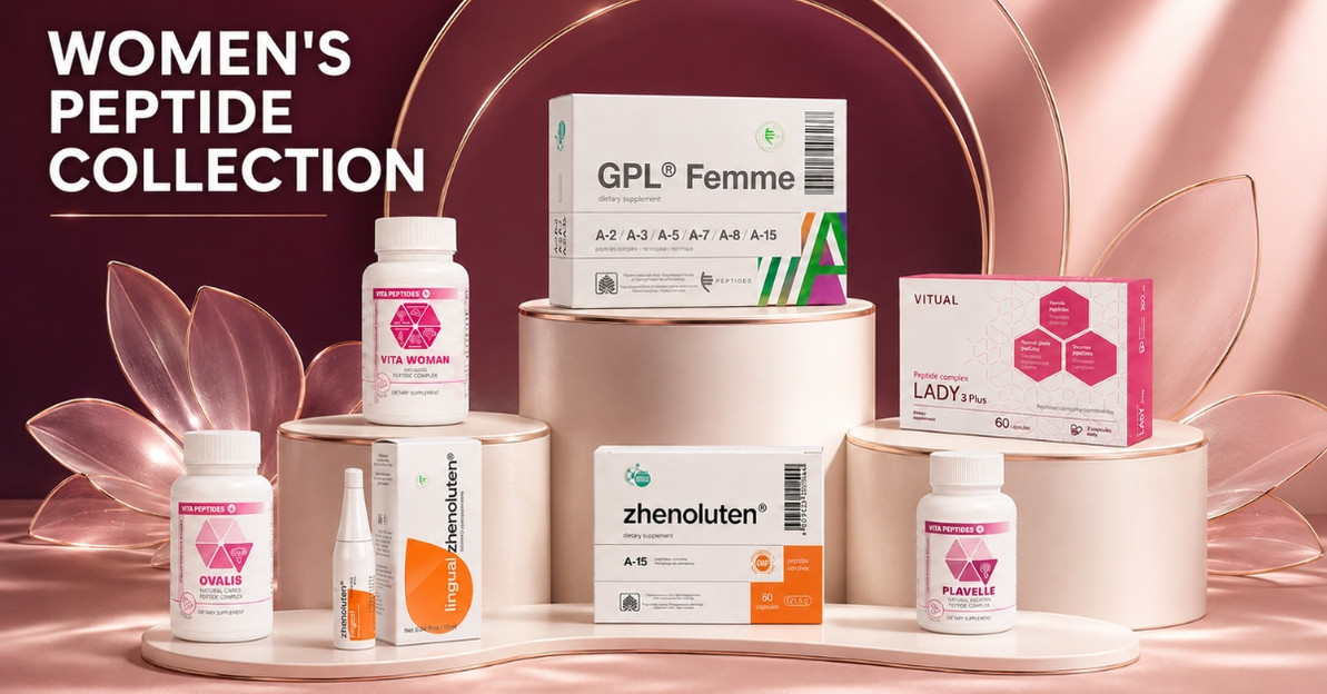 Women’s Peptide Collection | Product Guide | Vita Stream