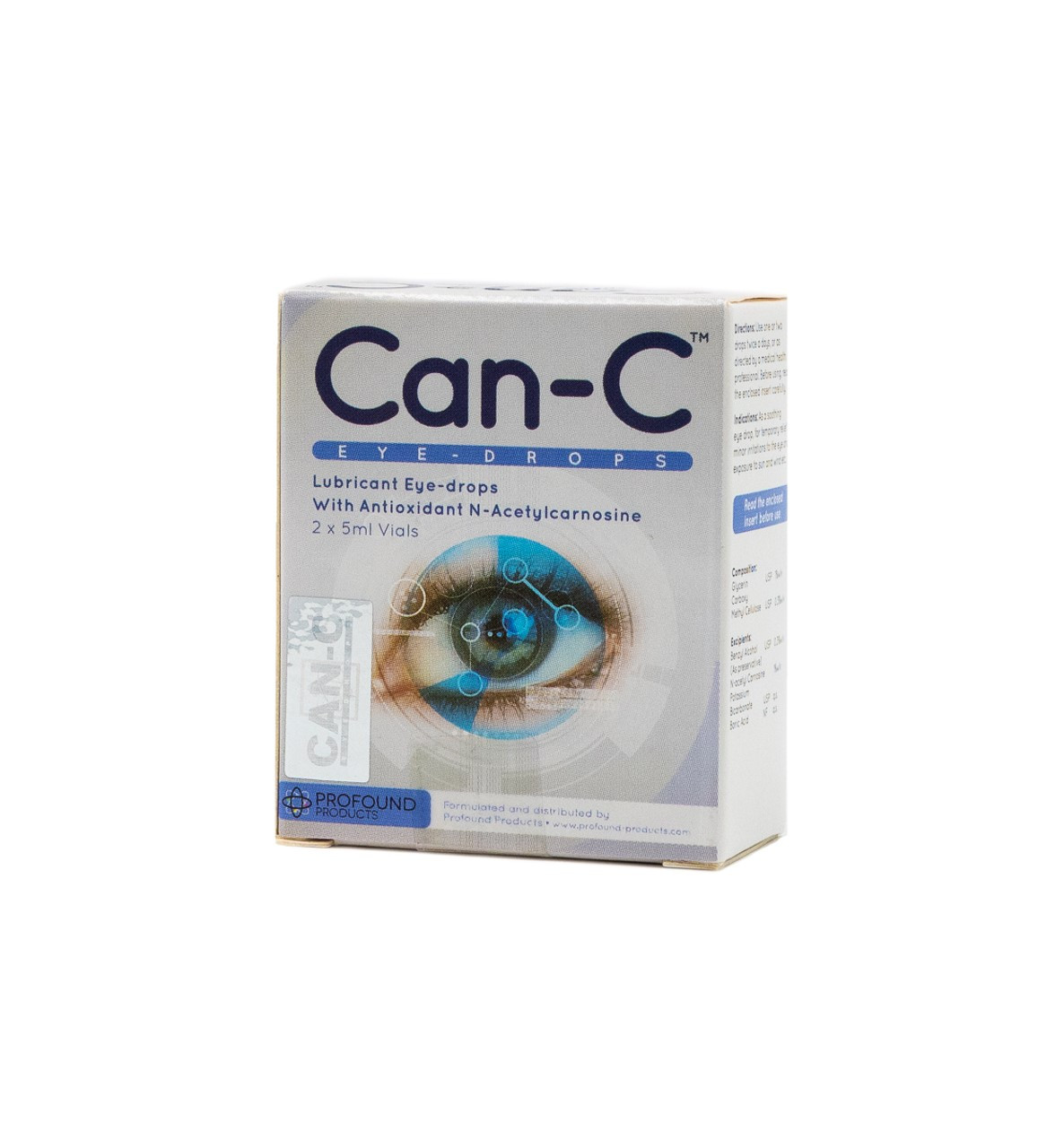Ingredients of CAN-C Eye Drops for Cataracts