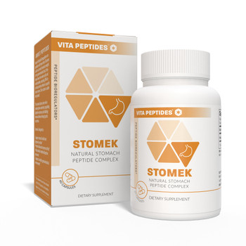 Stomek – Stomach Natural Peptide Bioregulator - available in 30 & 60 capsules