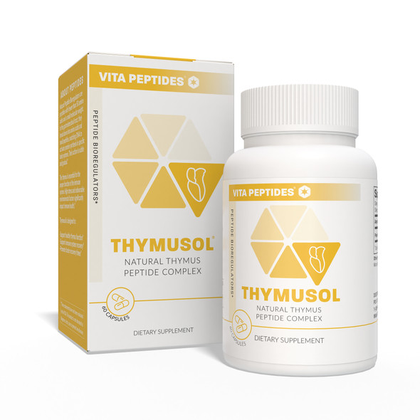 Thymusol – Thymus Natural Peptide Bioregulator - available in 30 & 60 capsules